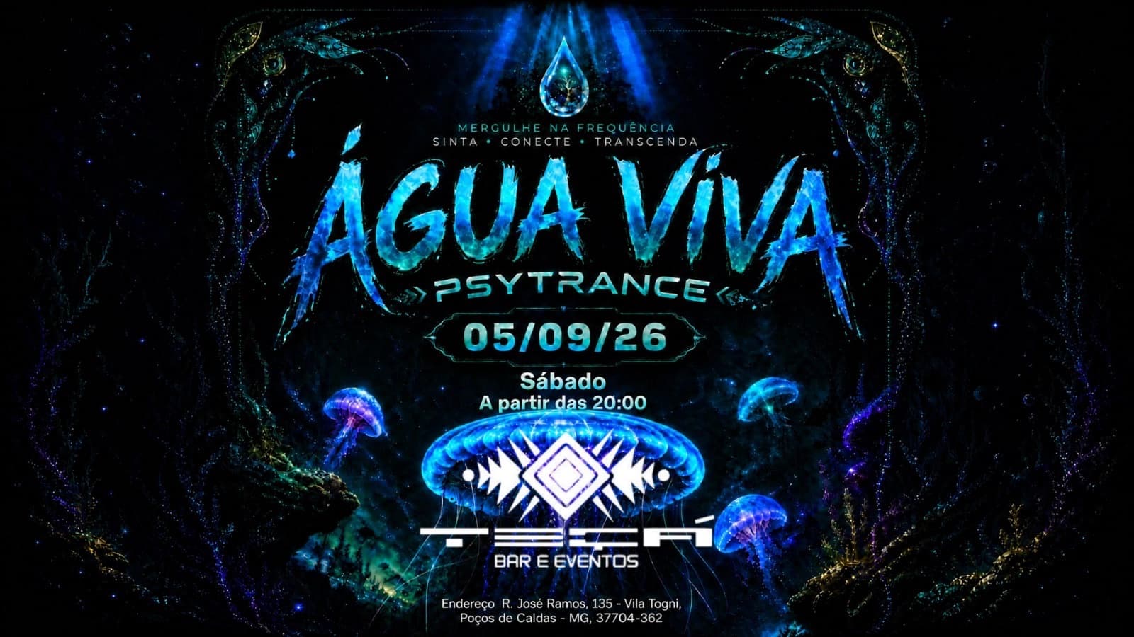 ÁGUA VIVA PSY TRANCE 2* EDIÇÃO