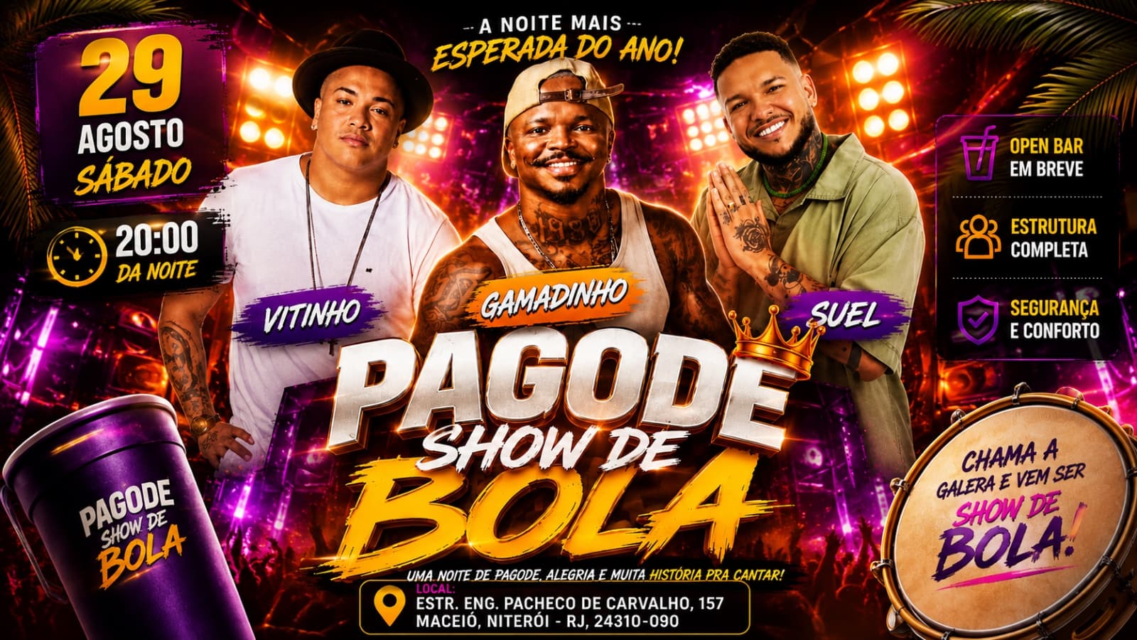 PAGODE SHOW DE BOLA