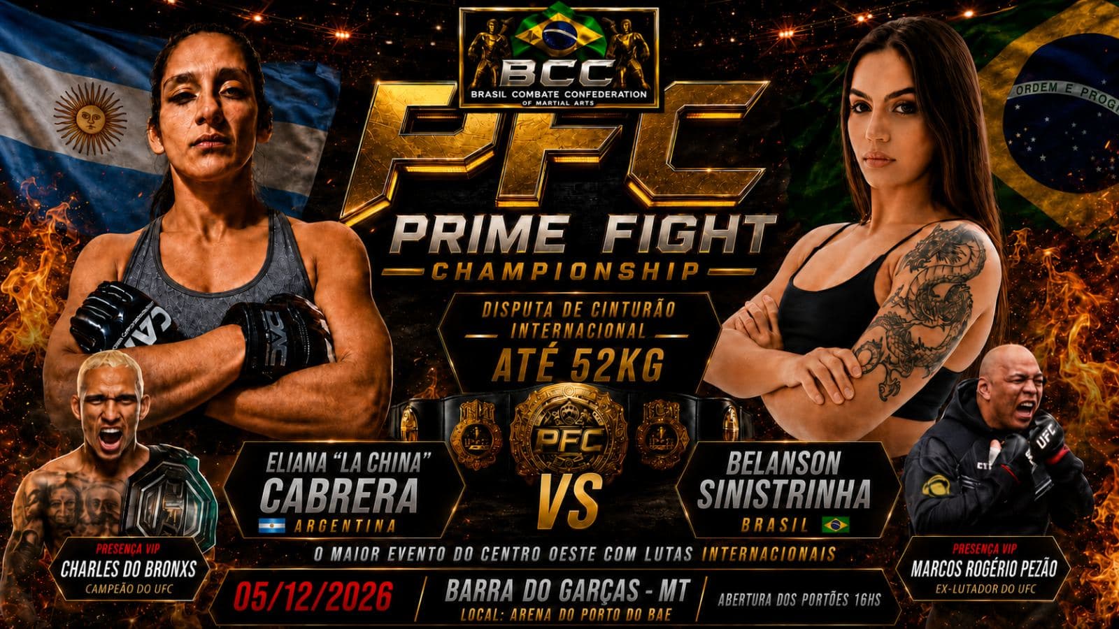 🔥 PFC – PRIME FIGHT CHAMPIONSHIP 🔥